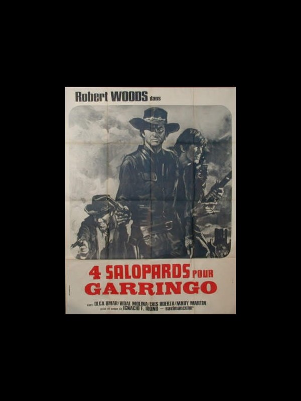 Affiche du film QUATRE SALOPARDS POUR GARINGO