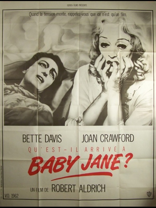 Affiche du film QU'EST T-IL ARRIVE A BABY JANE