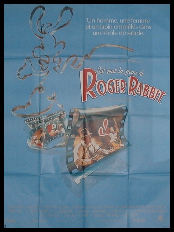 Affiche du film QUI VEUT LA PEAU DE ROGER RABBIT ? - WHO FRAMED ROGER RABBIT ?