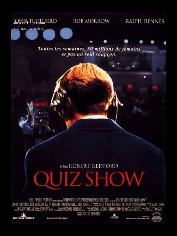 Affiche du film QUIZ SHOW - QUIZ SHOW