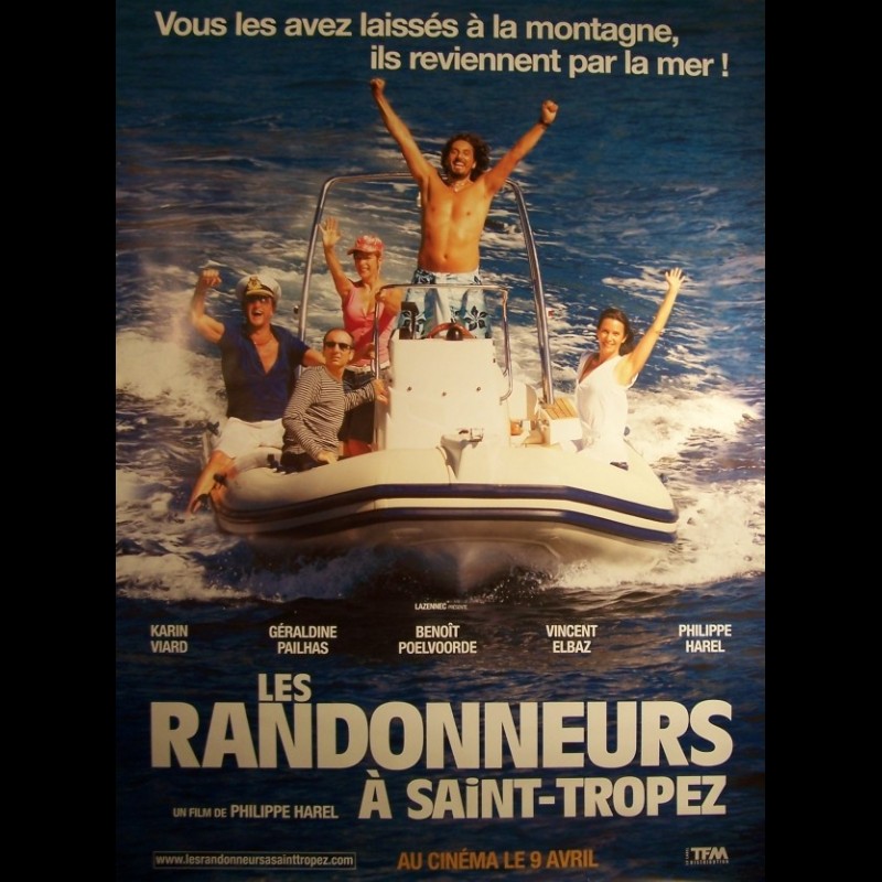 Les Randonneurs à Saint Tropez Bande Annonce Affiche du film RANDONNEURS A SAINT TROPEZ (LES) - CINEMAFFICHE