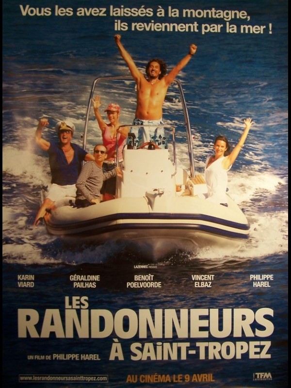 Affiche du film RANDONNEURS A SAINT TROPEZ (LES)