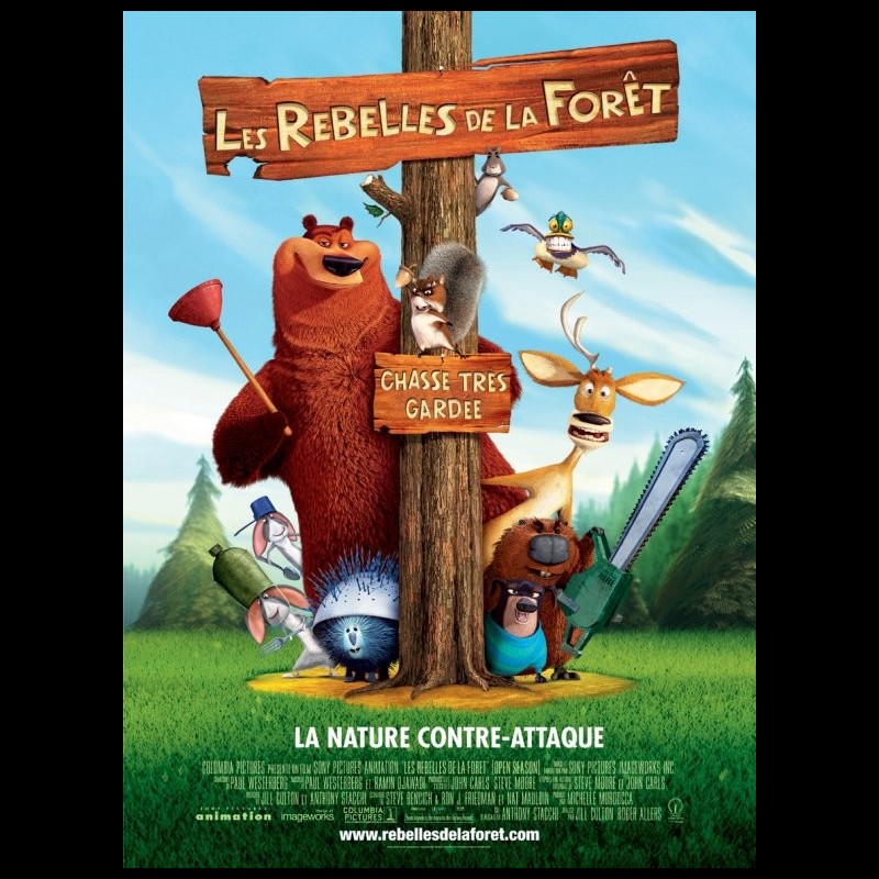 Les Rebelles De La Foret Film Affiche du film REBELLES DE LA FORET (LES) - OPEN SEASON - CINEMAFFICHE