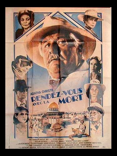 Affiche du film RENDEZ-VOUS AVEC LA MORT - Titre orinal : APPOINTMENT WITH DEATH