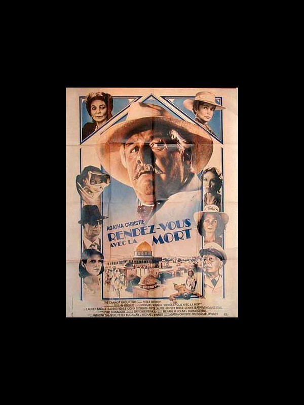 Affiche du film RENDEZ-VOUS AVEC LA MORT - Titre orinal : APPOINTMENT WITH DEATH