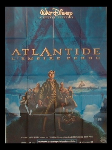 Affiche du film ATLANTIDE L'EMPIRE PERDU - THE LOST EMPIRE