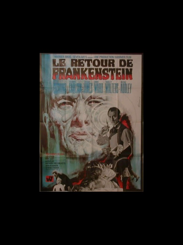 Affiche du film RETOUR DE FRANKENSTEIN (LE) - FRANKENSTEIN MUST BE DESTROYED