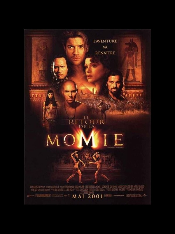 Affiche du film LE RETOUR DE LA MOMIE