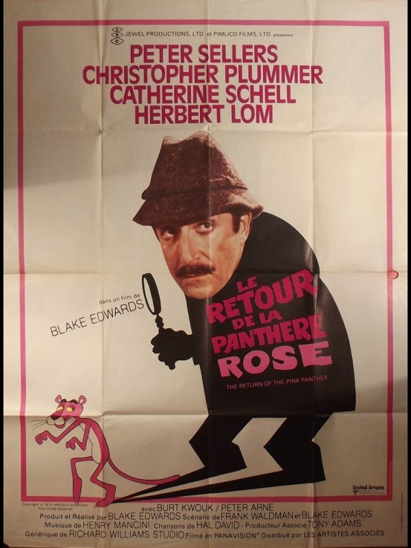 Affiche du film RETOUR DE LA PANTHERE ROSE (LE) - THE RETURN OF THE PINK PANTHER