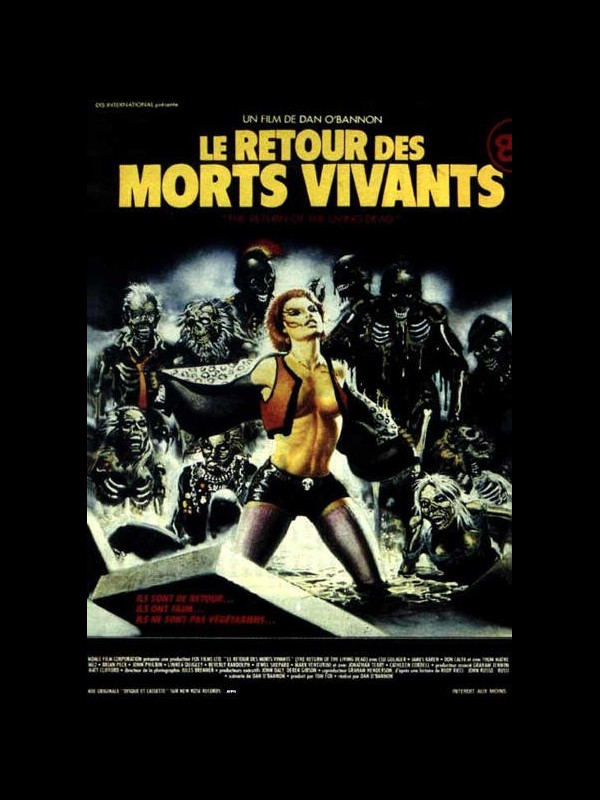 Affiche du film RETOUR DES MORTS VIVANTS (LE) - THE RETURN OF THE LIVING DEAD