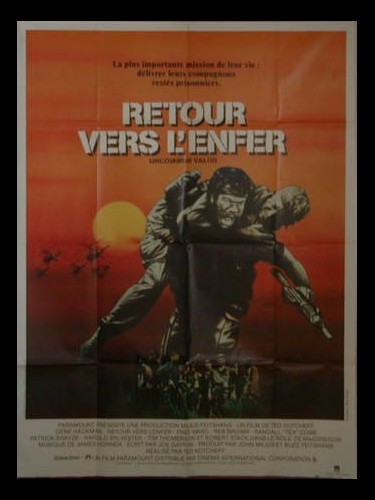 Affiche du film RETOUR VERS L'ENFER - UNCOMMON VALOR
