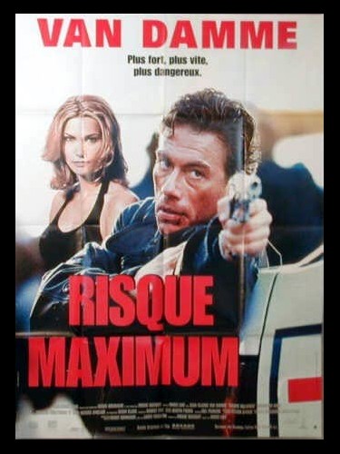 Affiche du film RISQUE MAXIMUM - MAXIMUM RISK