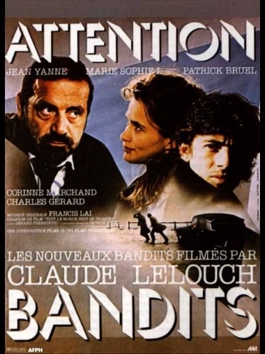 Affiche du film ATTENTION BANDITS