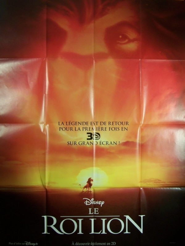 Affiche du film ROI LION 3D (LE)