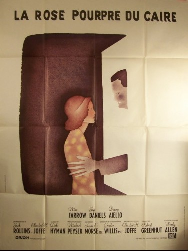 Affiche du film LA ROSE POURPRE DU CAIRE