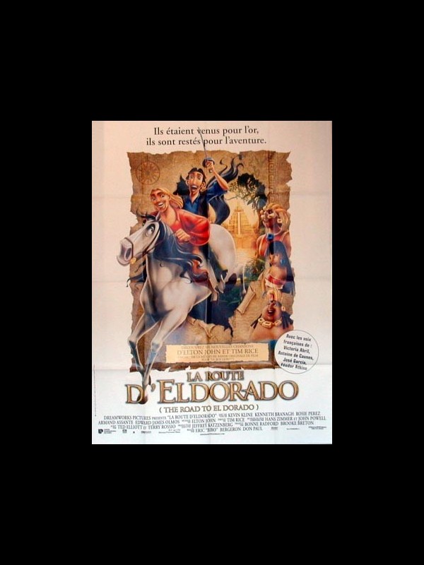 Affiche du film ROUTE D'ELDORADO (LA) - THE ROAD TO EL DORADO