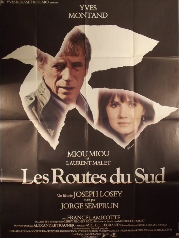 Affiche du film LES ROUTE DU SUD