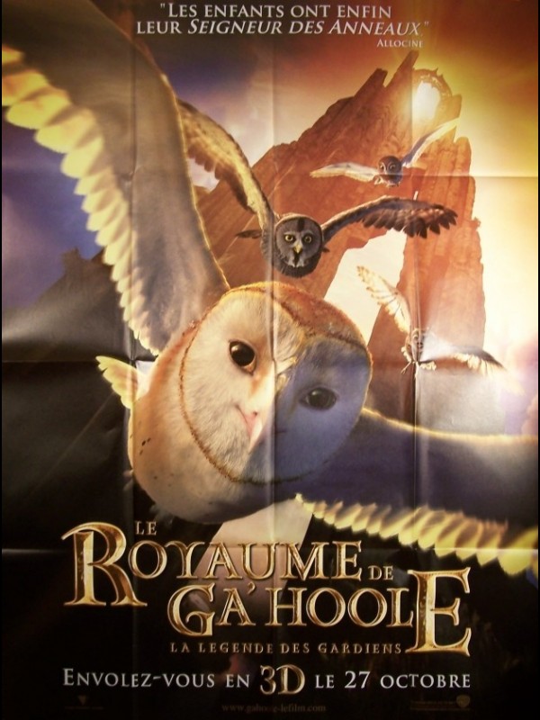 Affiche du film ROYAUME DE GA'HOOLE - LEGEND OF THE GUARDIANS: THE OWLS OF GA'HOOLE