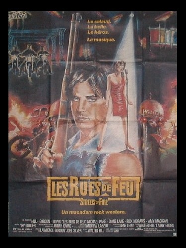 Affiche du film RUES DE FEU (LES) - STREETS OF FIRE