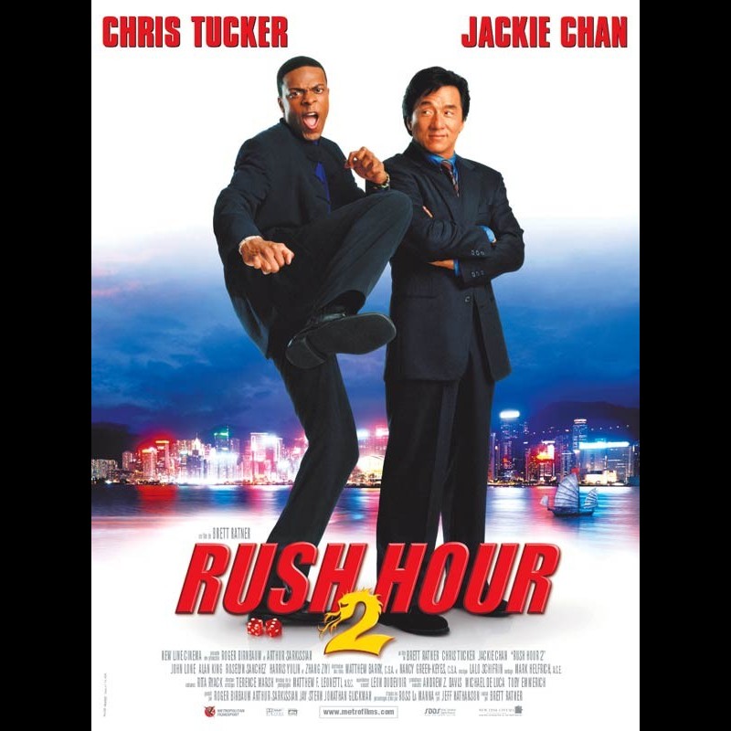 Affiche du film RUSH HOUR 2 - CINEMAFFICHE