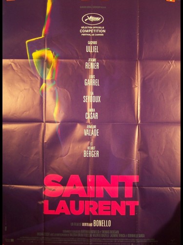 Affiche du film SAINT LAURENT