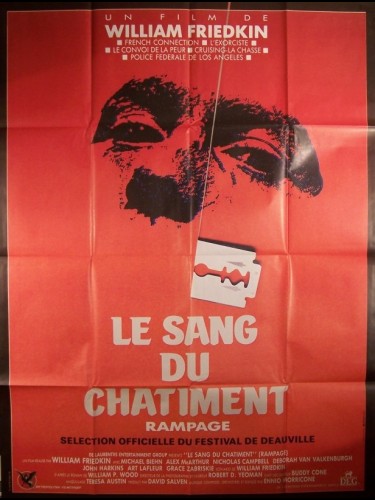 Affiche du film LE SANG DU CHATIMENT