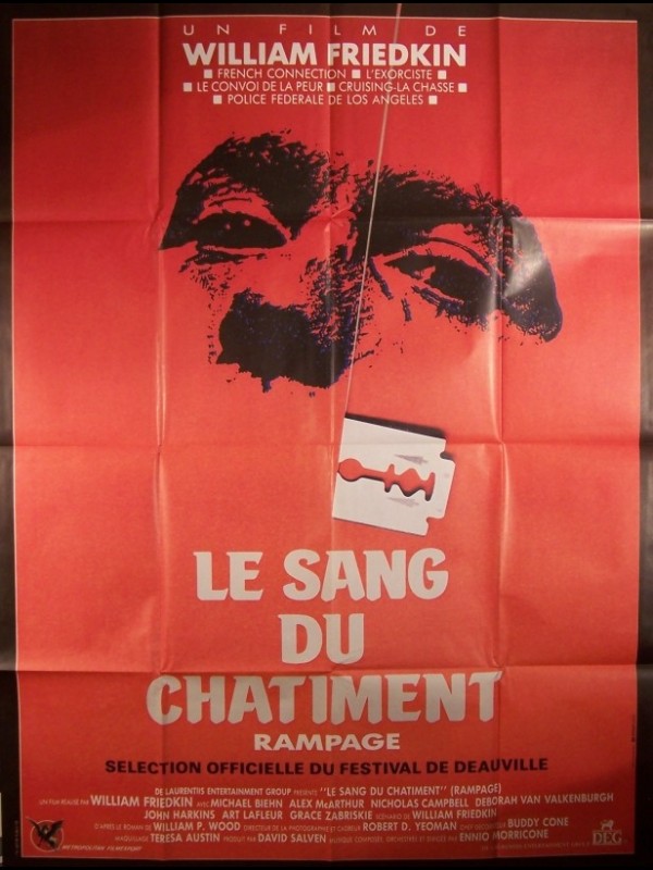 Affiche du film SANG DU CHATIMENT (LE) - RAMPAGE