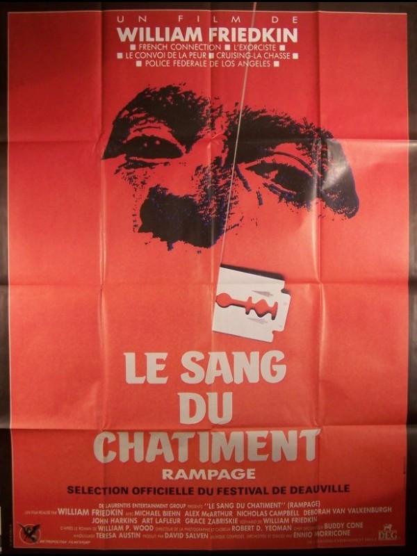 Affiche du film LE SANG DU CHATIMENT
