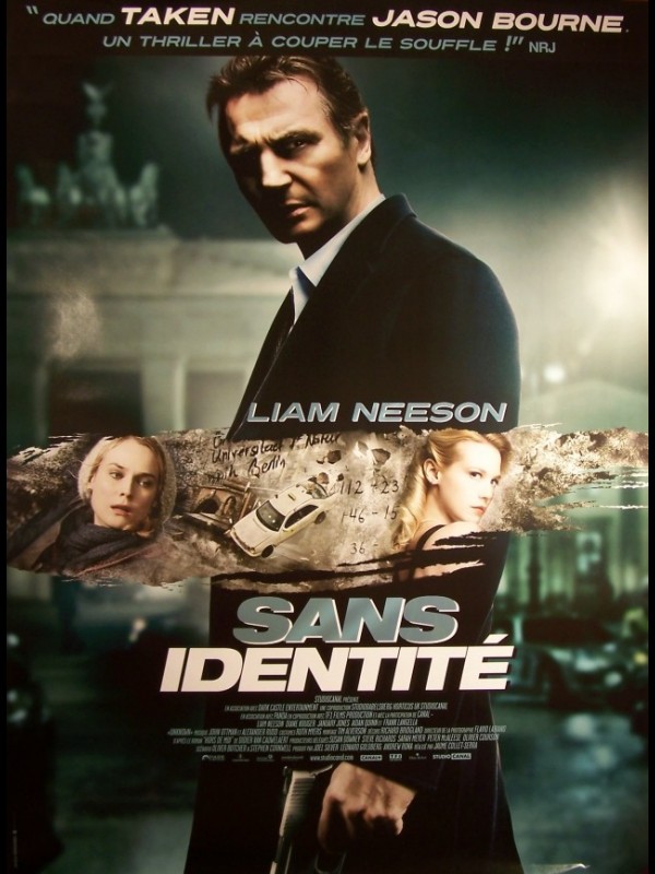 Affiche du film SANS IDENTITE - UNKNOWN