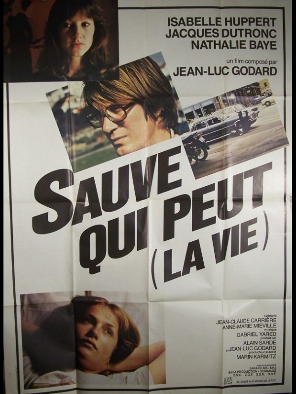 Affiche du film SAUVE QU PEUT LA VIE