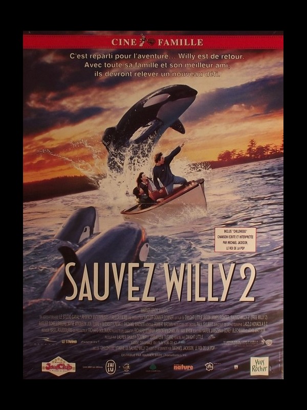 Affiche du film SAUVEZ WILLY 2 - FREE WILLY 2: THE ADVENTURE HOME