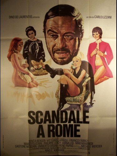 Affiche du film SCANDALE A ROME - ROMA BENE