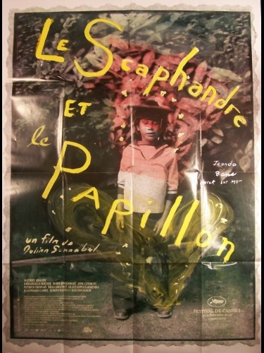 Affiche du film LE SCAPHANDRE ET LE PAPILLON