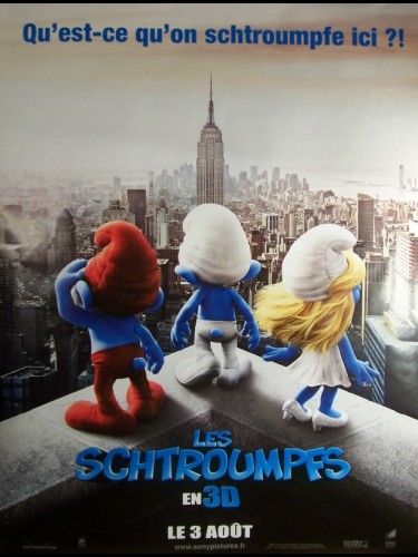 Affiche du film LES SCHTROUMPFS