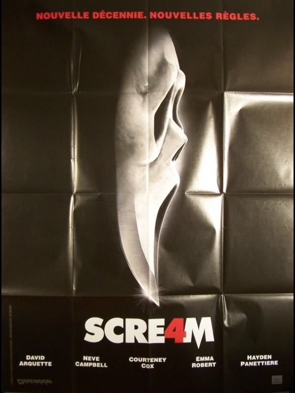 Affiche du film SCREAM 4