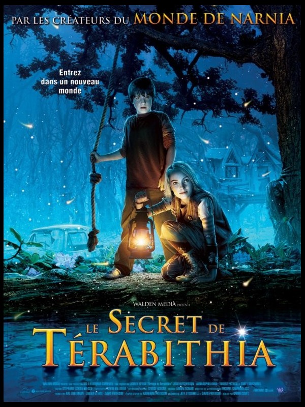 Affiche du film SECRET DE TERABITHIA (LE) - BRIDGE TO TERABITHIA