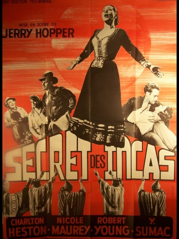 Affiche du film SECRET DES INCAS (LE) - SECRET OF THE INCAS