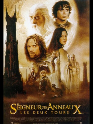 Affiche du film LE SEIGNEUR DES ANNEAUX : LES DEUX TOURS