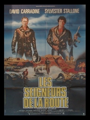 Affiche du film LES SEIGNEURS DE LA ROUTE - Titre original : DEATH RACE 2000