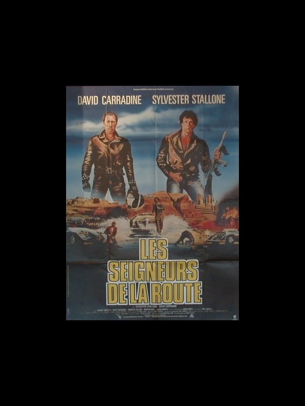 Affiche du film LES SEIGNEURS DE LA ROUTE - Titre original : DEATH RACE 2000