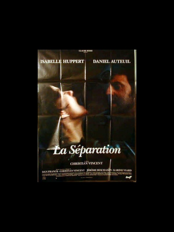 Affiche du film SEPARATION (LA)