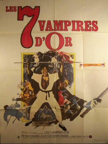 Affiche du film LES SEPT VAMPIRES D'OR