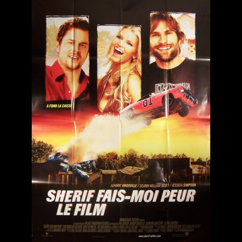 Shérif Fais Moi Peur Le Film Affiche du film SHERIF FAIS MOI PEUR - THE DUKES OF HAZZARD - CINEMAFFICHE