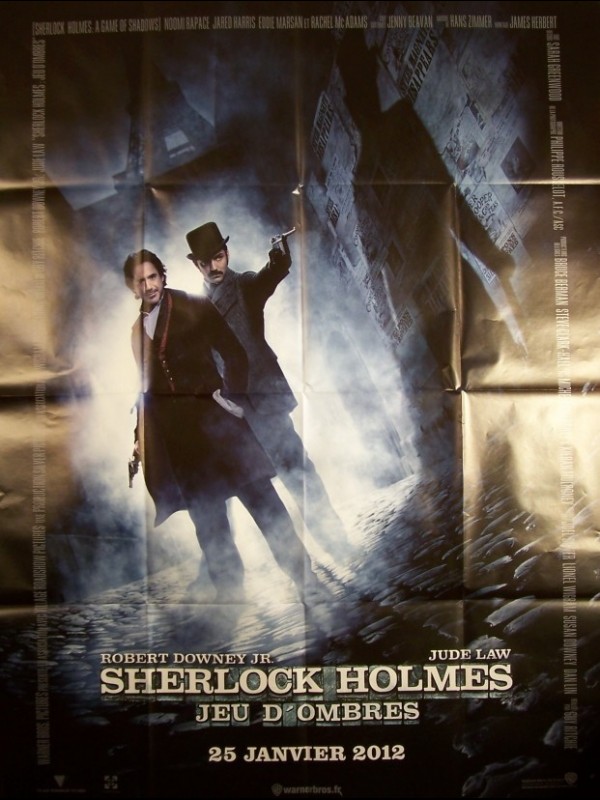 Affiche du film SHERLOCK HOLMES - JEU D'OMBRE - - A GAME OF SHADOWS