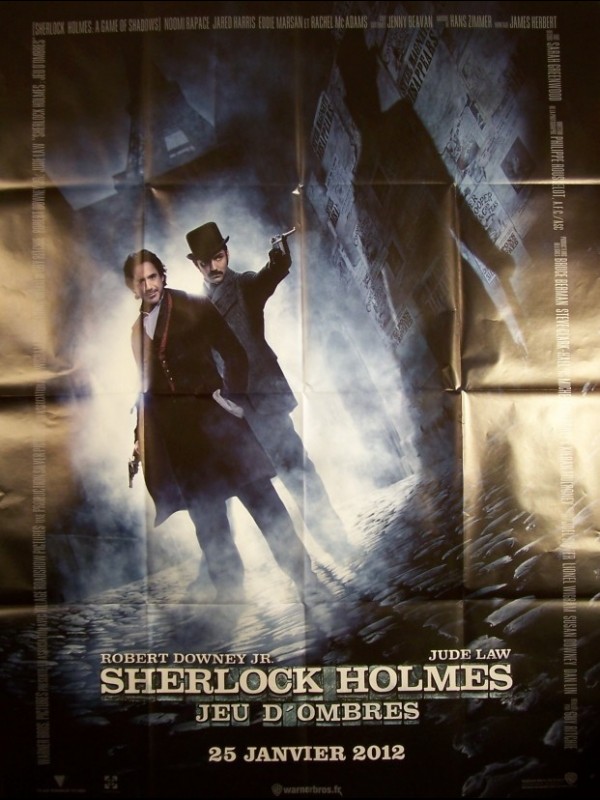 Affiche du film SHERLOCK HOLMES - JEU D'OMBRE