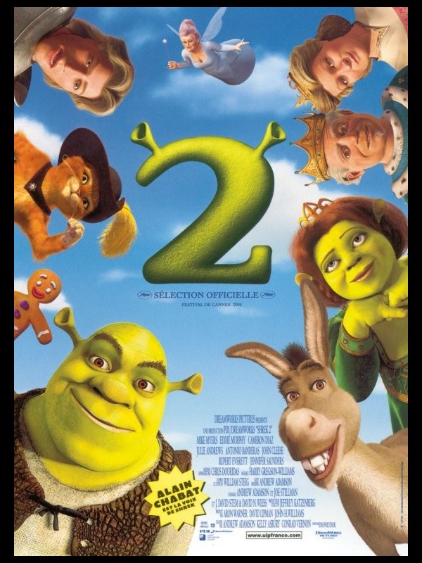 Affiche du film SHREK 2 - SHREK 2