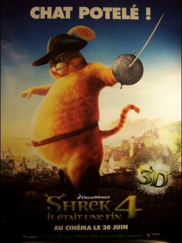 Affiche du film SHREK 4 -LE CHAT- - SHREK FOREVER AFTER