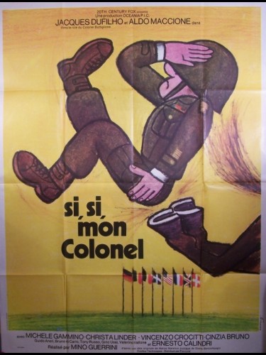 Affiche du film SI,SI,MON COLONEL