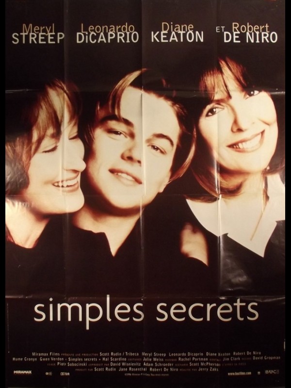 Affiche du film SIMPLES SECRETS