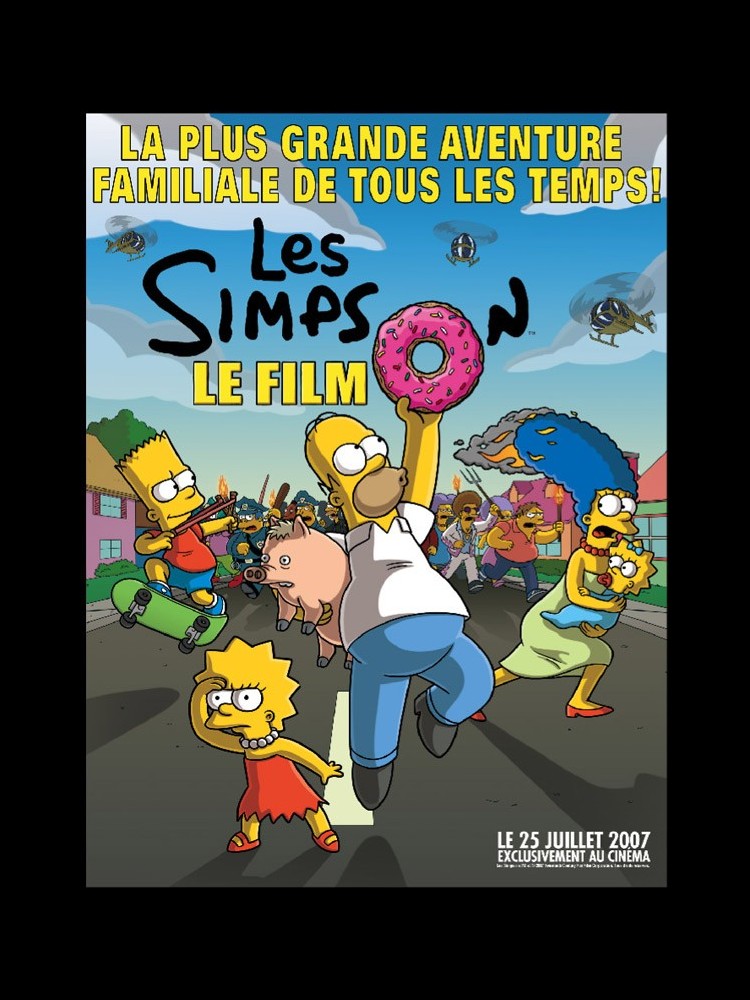 Affiche du film SIMPSON (LES) LE FILM SIMPSONS (THE) MOVIE CINEMAFFICHE